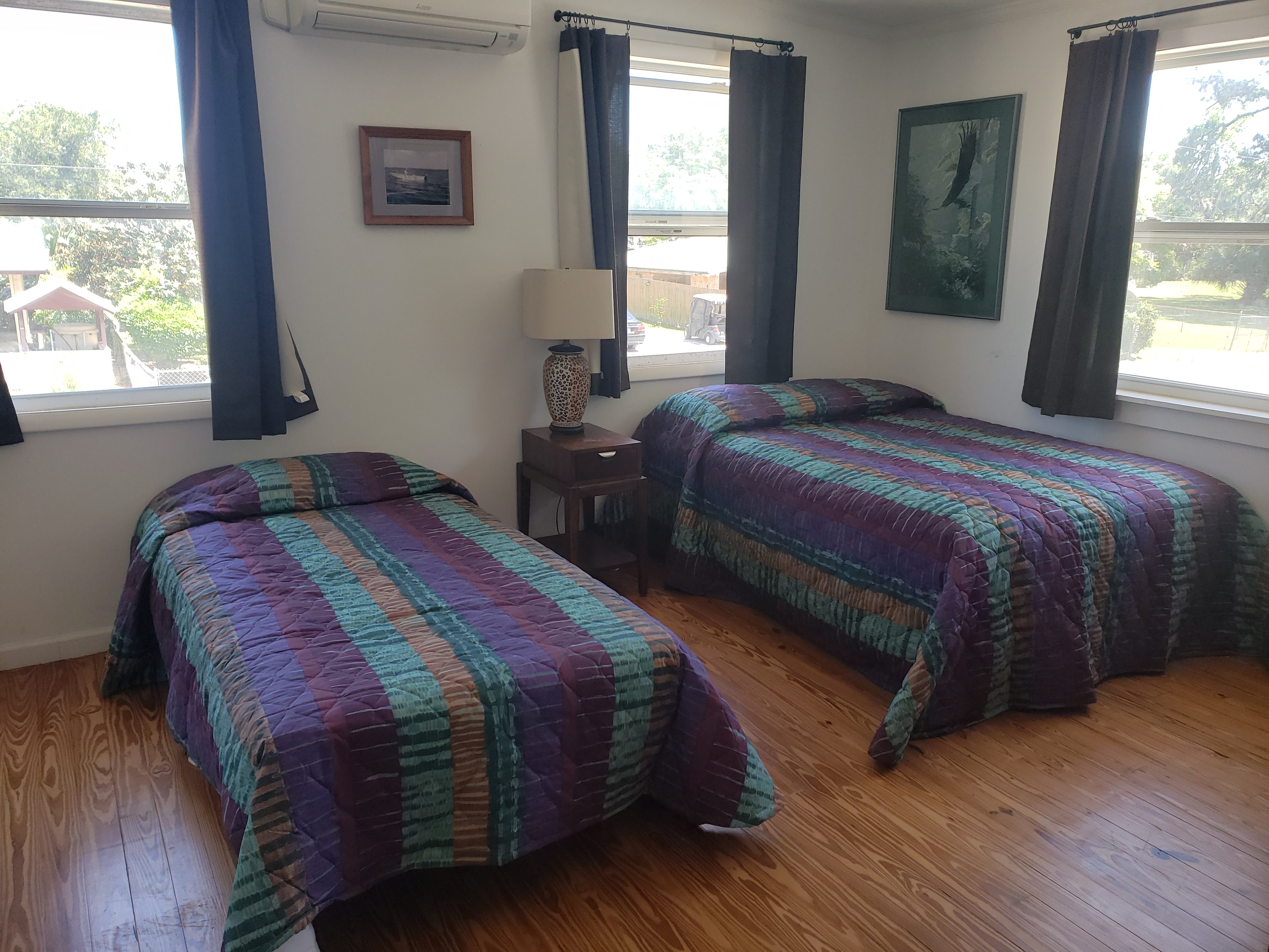 Double Cabin second bedroom with two beds