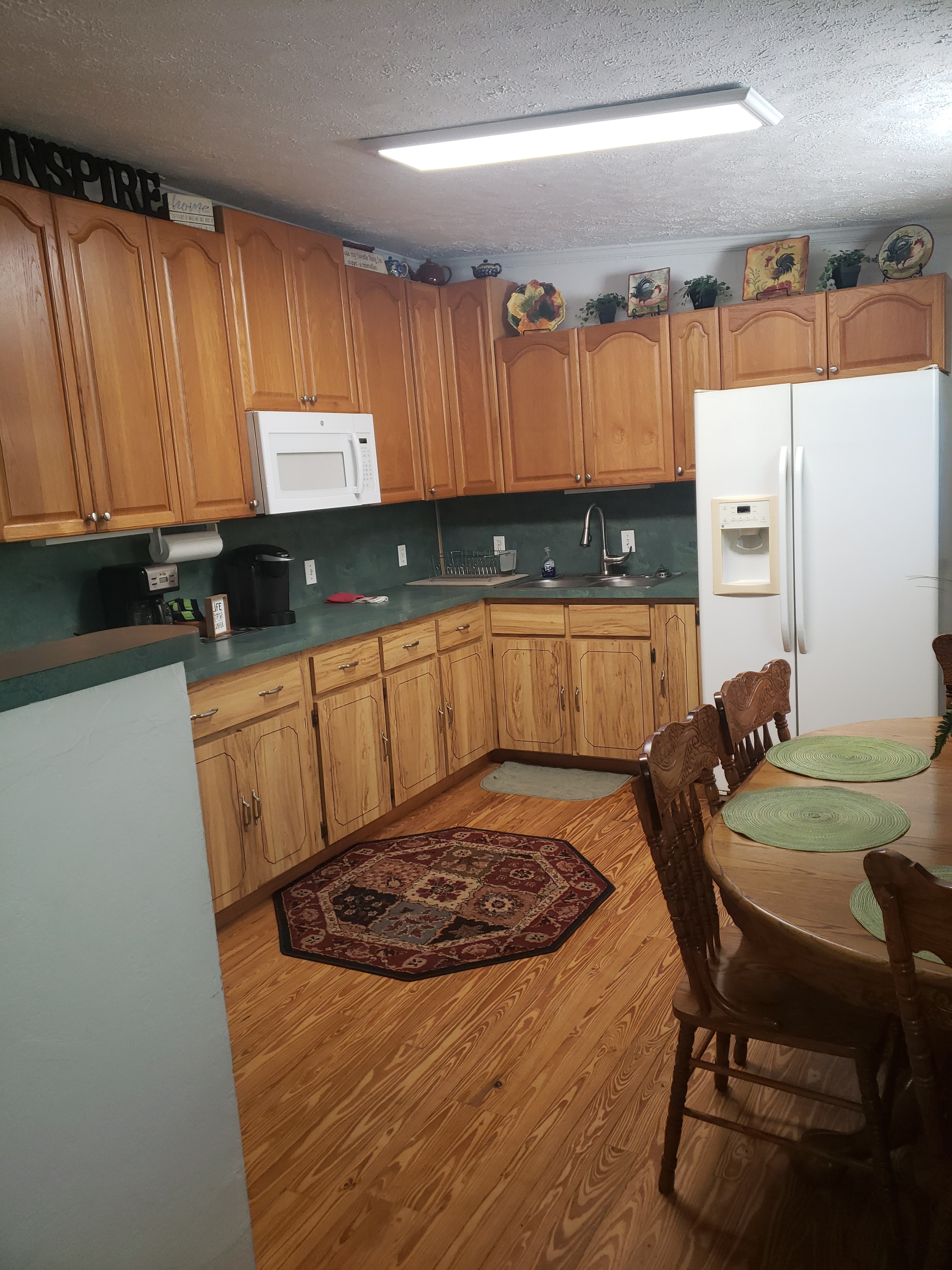 Double Cabin kitchen with full cabinetry