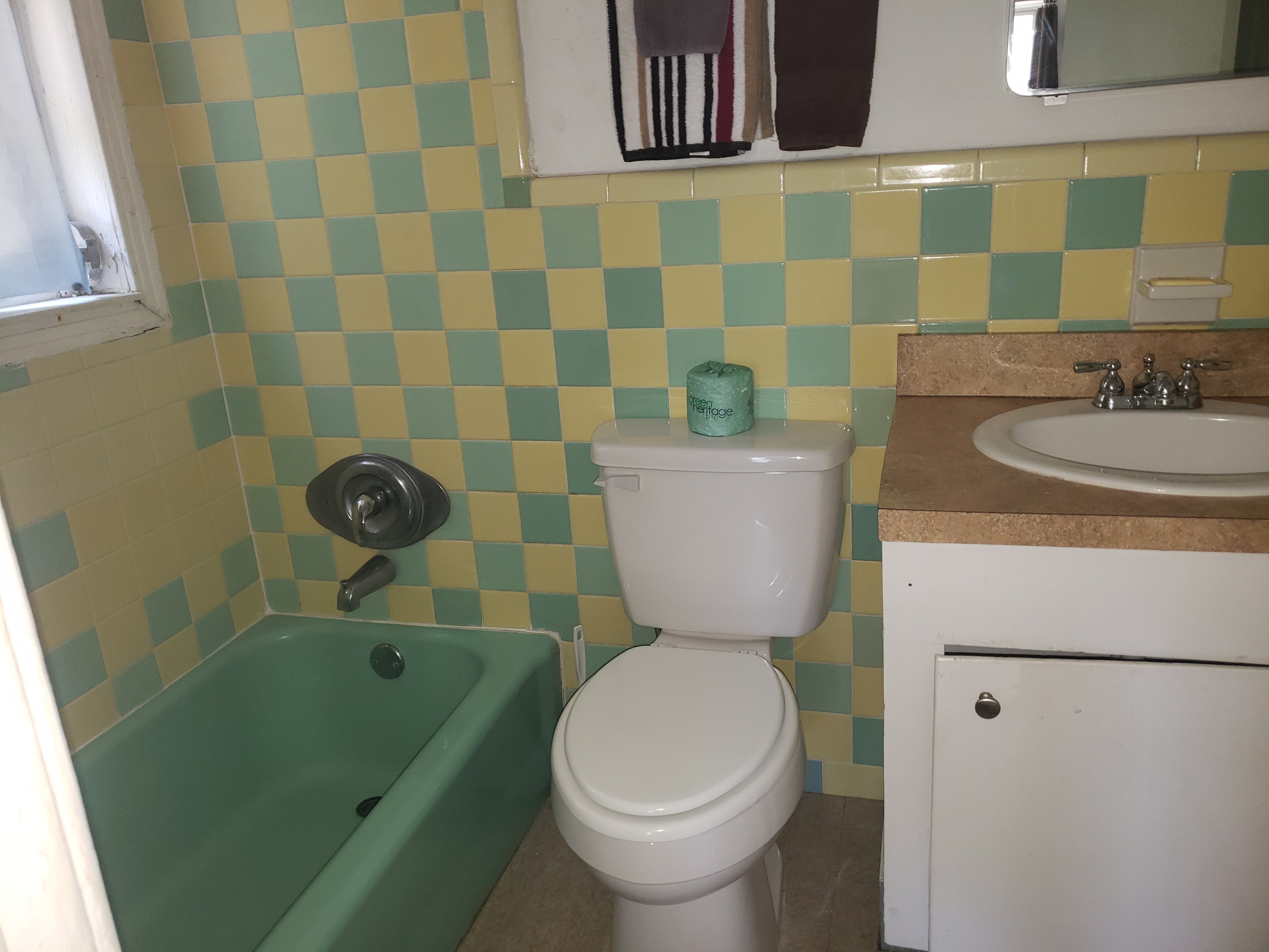Motel Room bathroom