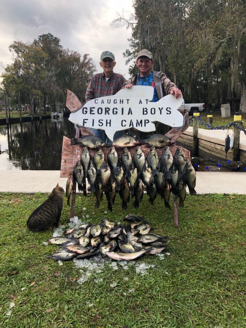 Fishing at Georgia Boys Fish Camp