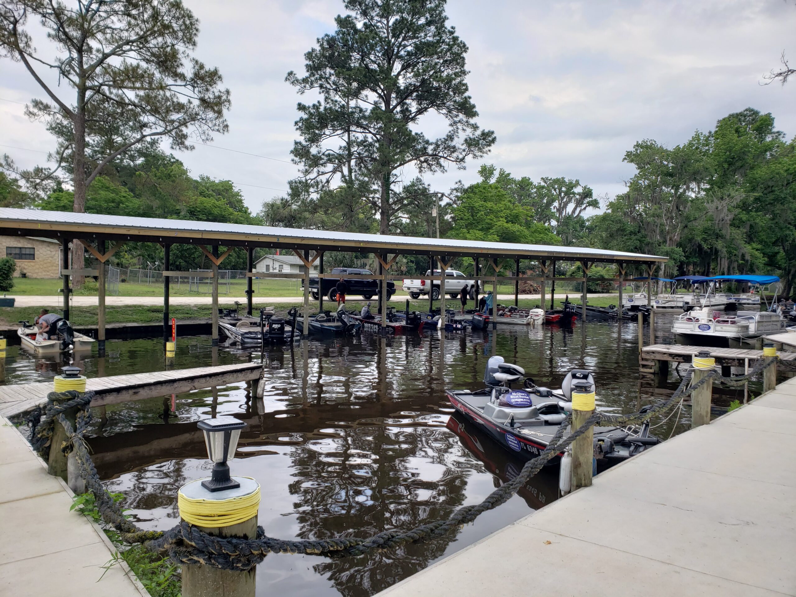 Boat Ramp & Covered Slips
